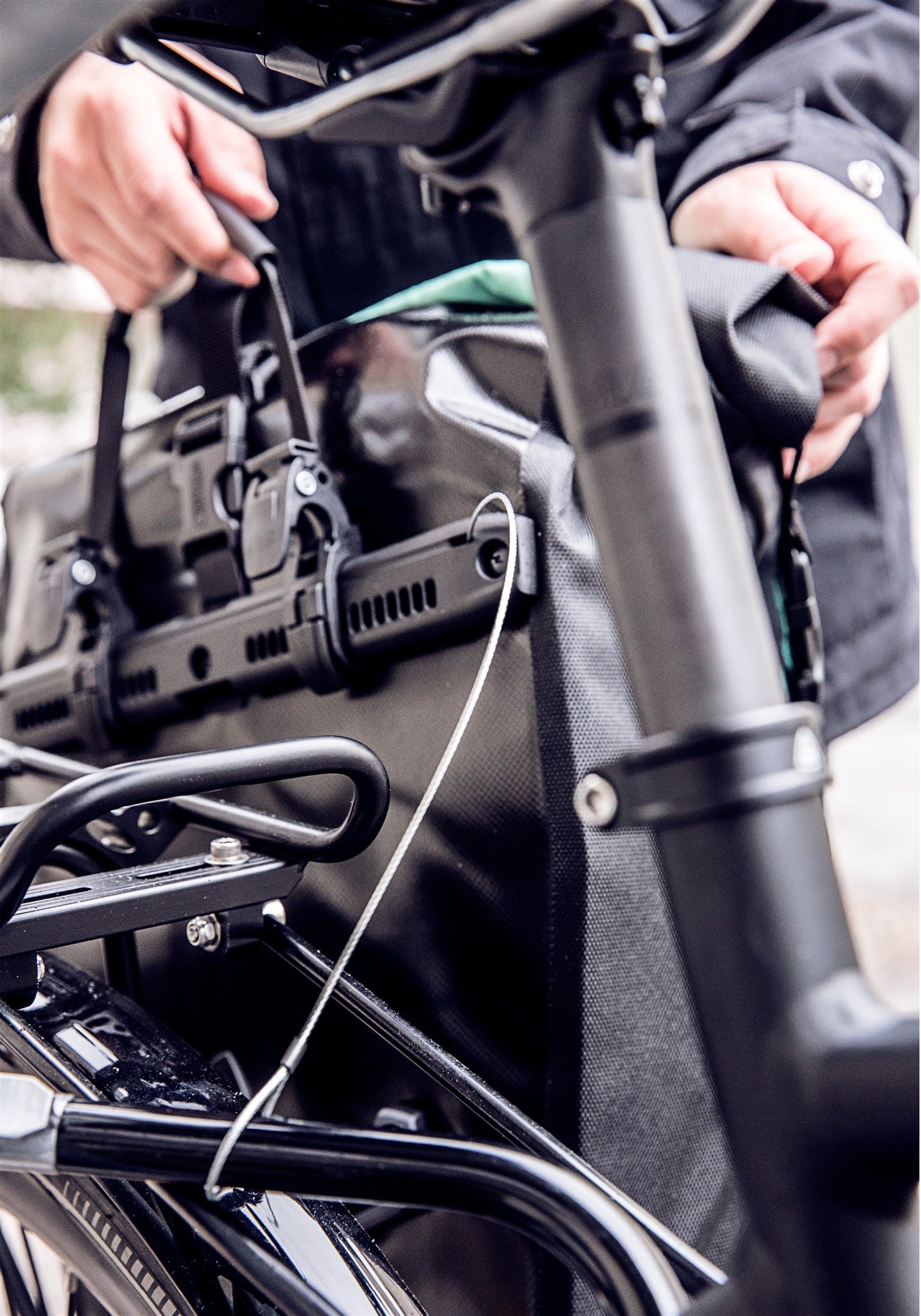 Sécurité antivol pour sacoches QL2/ 2.1/ 2.2