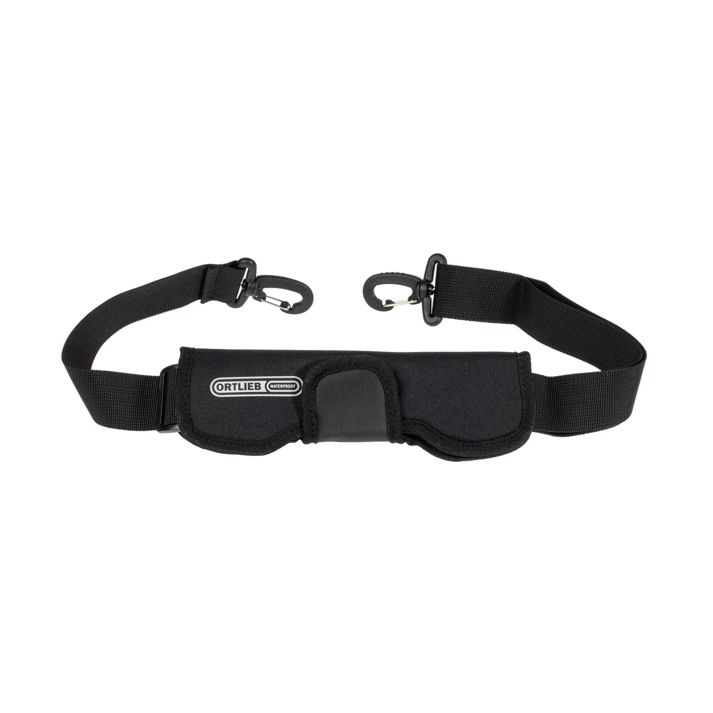 Sangle de portage avec mousqueton 110 cm, coloris noir